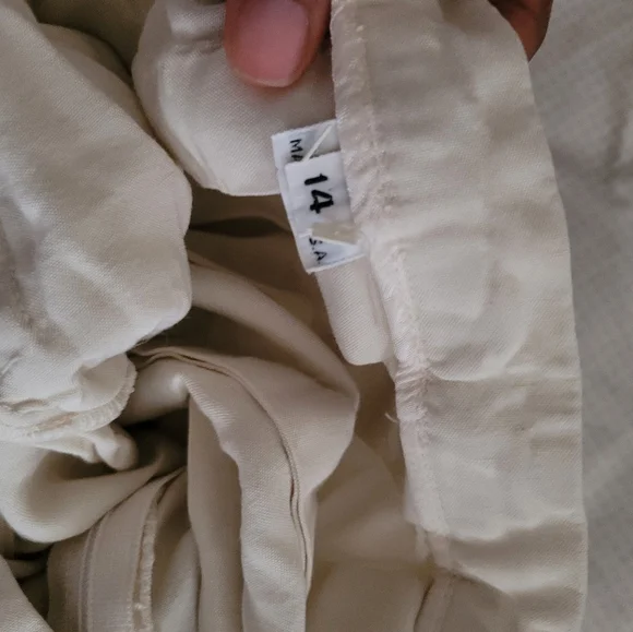 HANDMADE PLEATED SKIRT - Picture 2 of 2